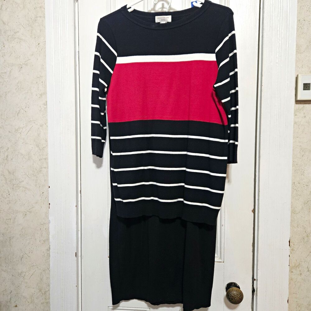 Vintage Y2K Jones New York Sport Petite Small Knit Matching Co-ord Set